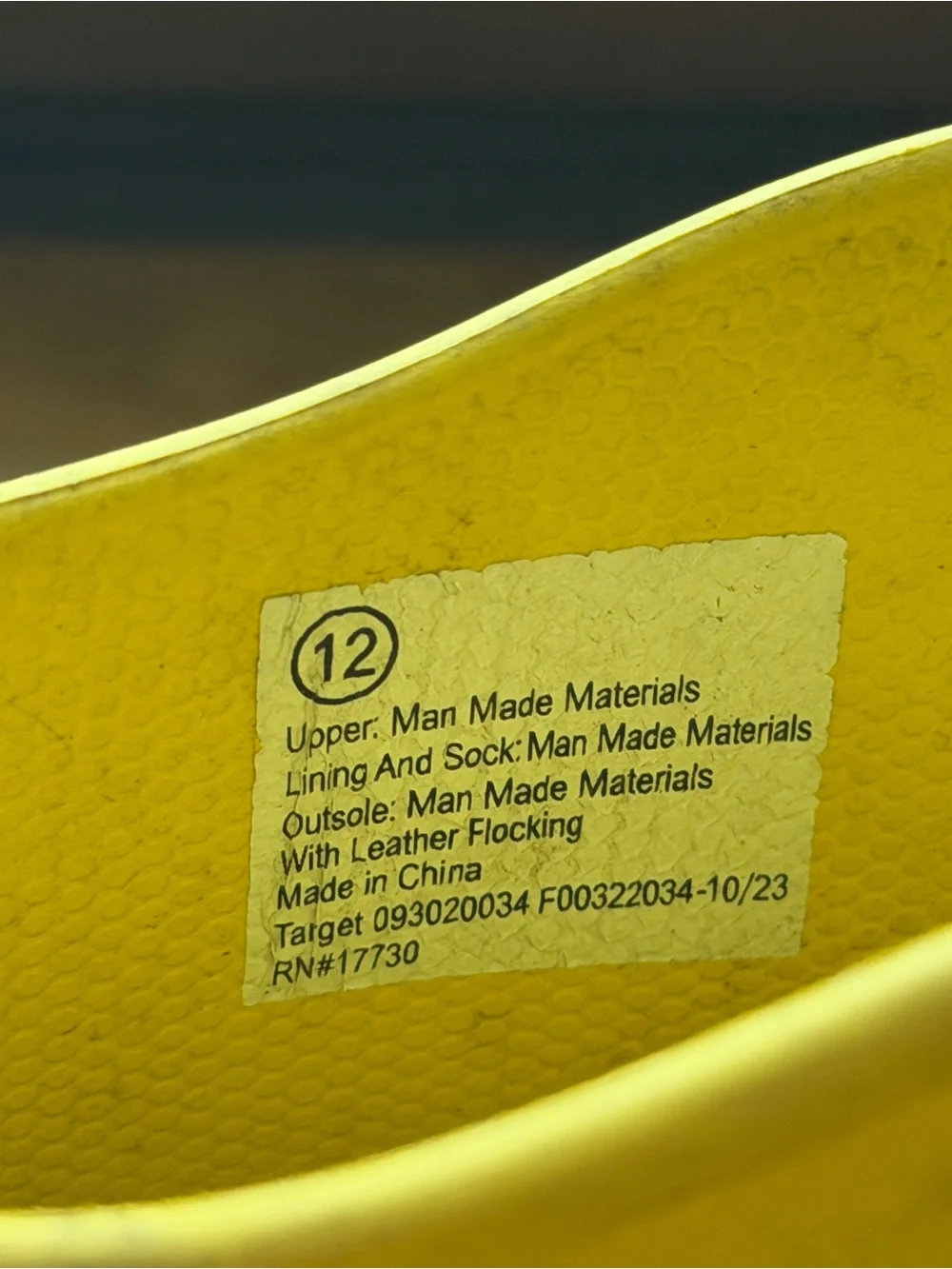 Target Kids Yellow Waterproof Short Rain Boots